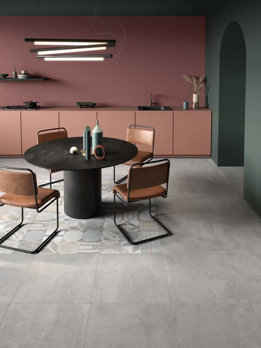 Керамогранит PF60005799 Blend Concrete Iron Ret 60x120 — фото 9