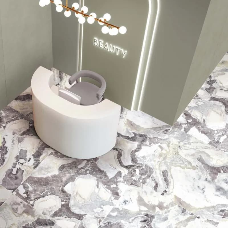 Керамогранит PF60017522 Supreme Hedonism Dover White Nat R 60x120 — фото 20