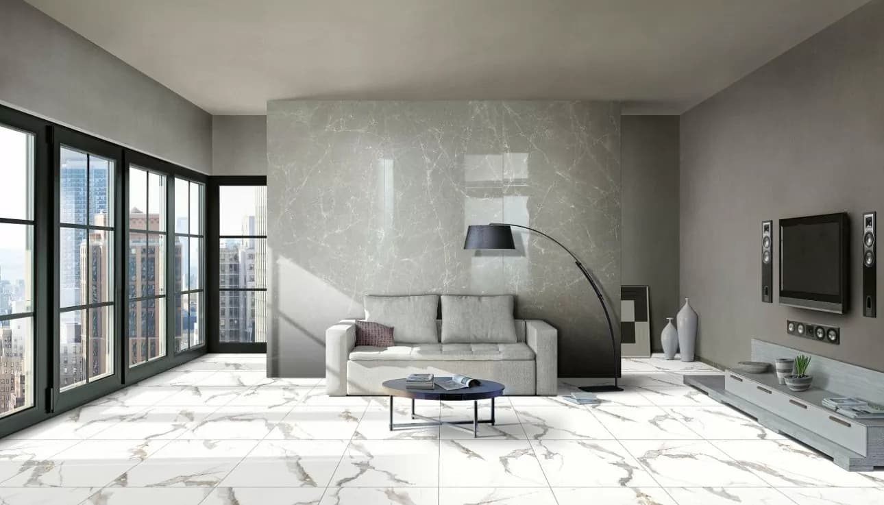 Керамогранит Statuario Castork Glossy 120х278 — фото 8