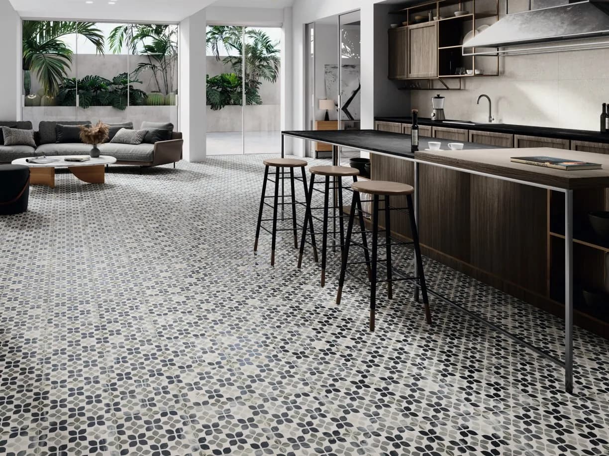 Керамогранит Calvin Azul 58x58 — фото 8