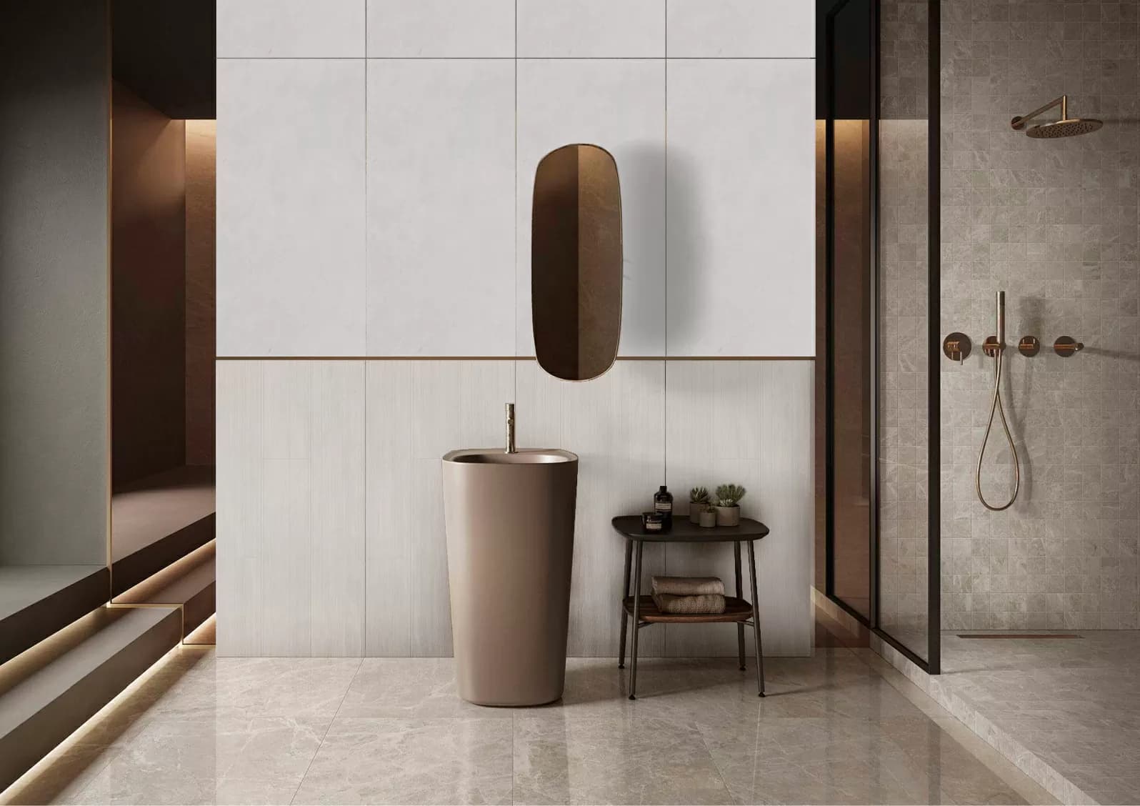 Керамогранит Fog Bianco Matt Carving 60x120 — фото 6