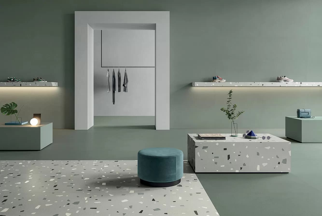 Керамогранит NU02XPAC Nuances Grigio Coccio SQ. 6mm 120x280 — фото 4