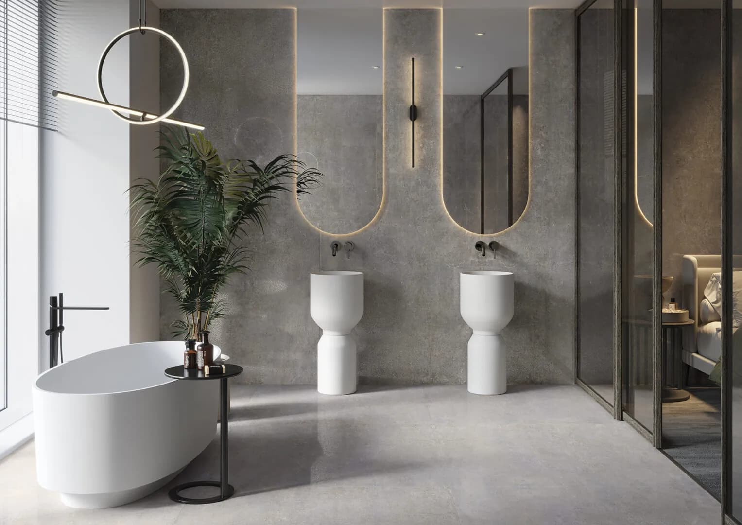 Керамогранит Textural Anthracite Silky Cristal 59,7x119,7 — фото 3