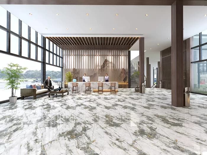 Керамогранит Valetta Polished Gold Carving 60x120 — фото 8