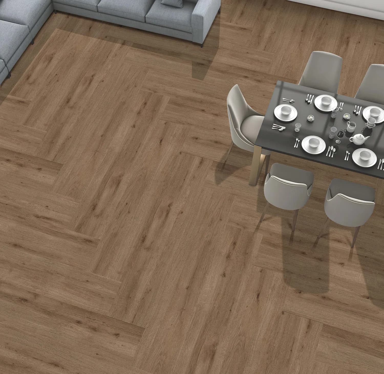 Керамогранит Pure Wood Teak Matt 20x120 — фото 12