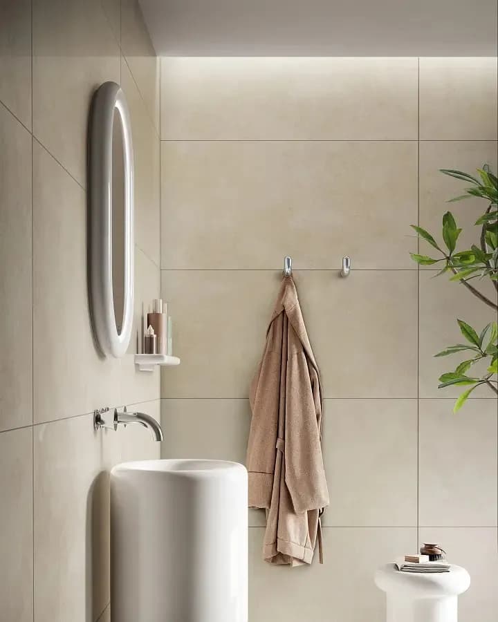 Керамогранит K948556R0001VTER CementBase Светло-серый Матовый R10A Ректификат 60x120 — фото 17