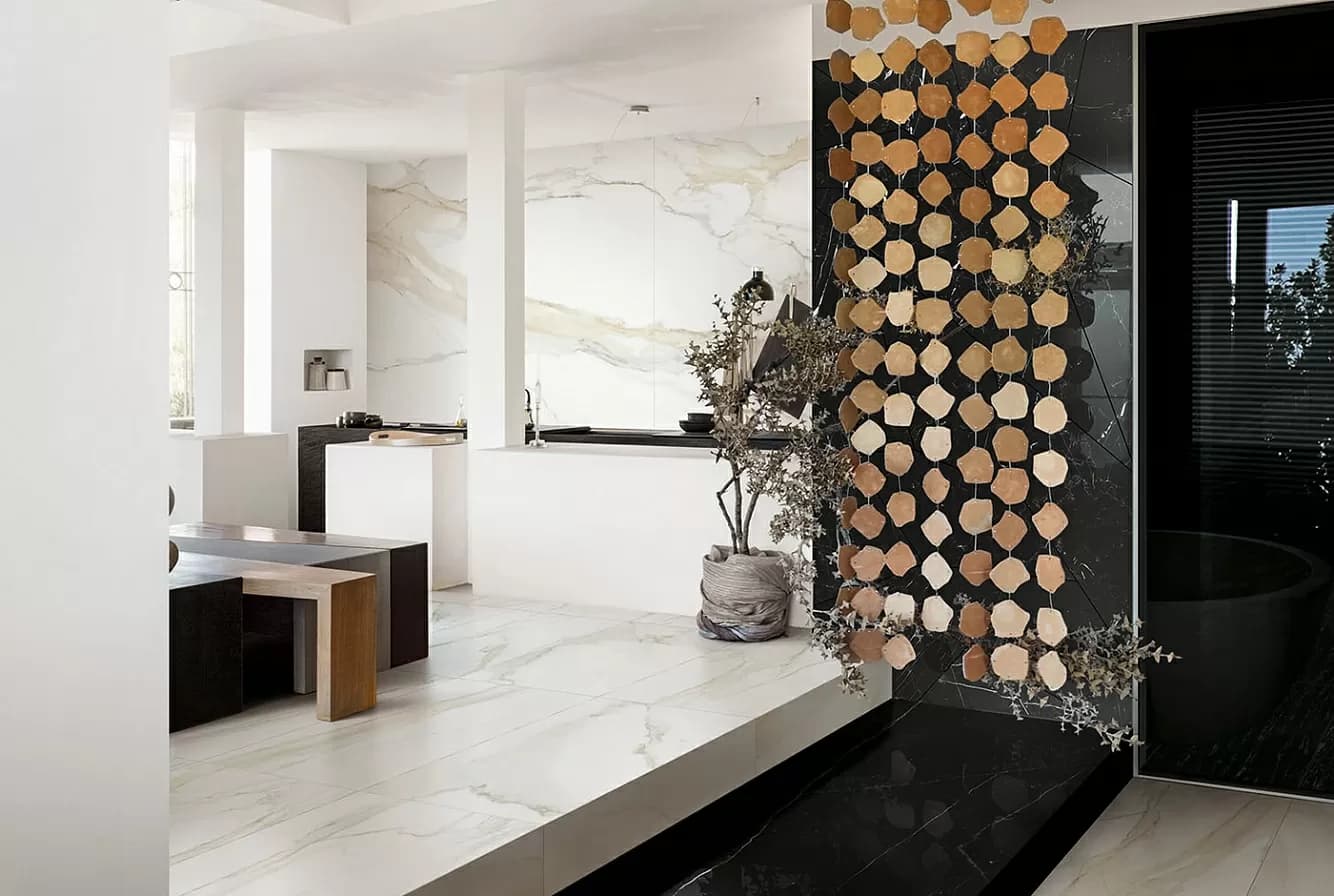 Керамогранит 750714 I Classici Calacatta Gold Glossy Rett 60x120 — фото 17