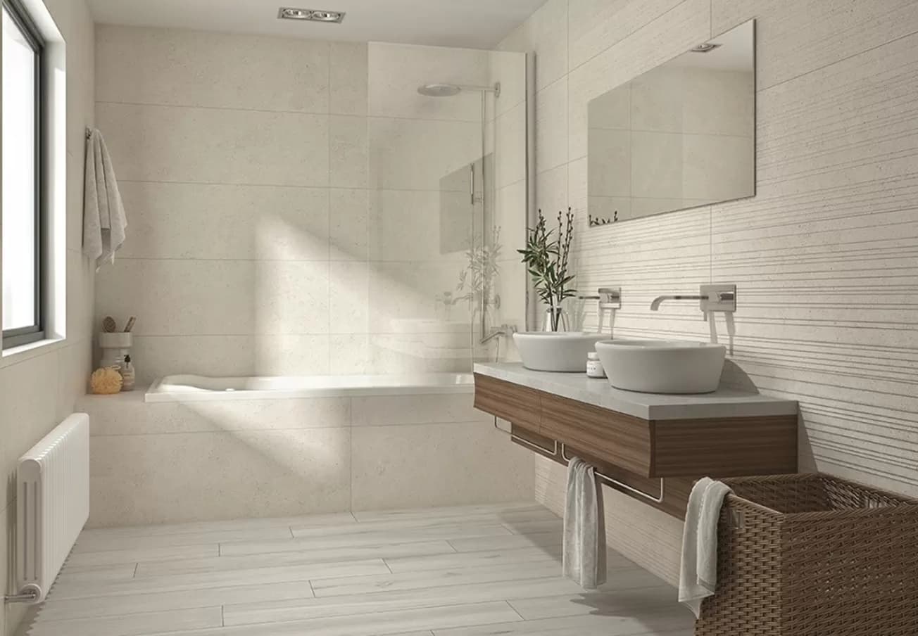 Керамогранит Muse Relive Taupe rect 40x120 — фото 3