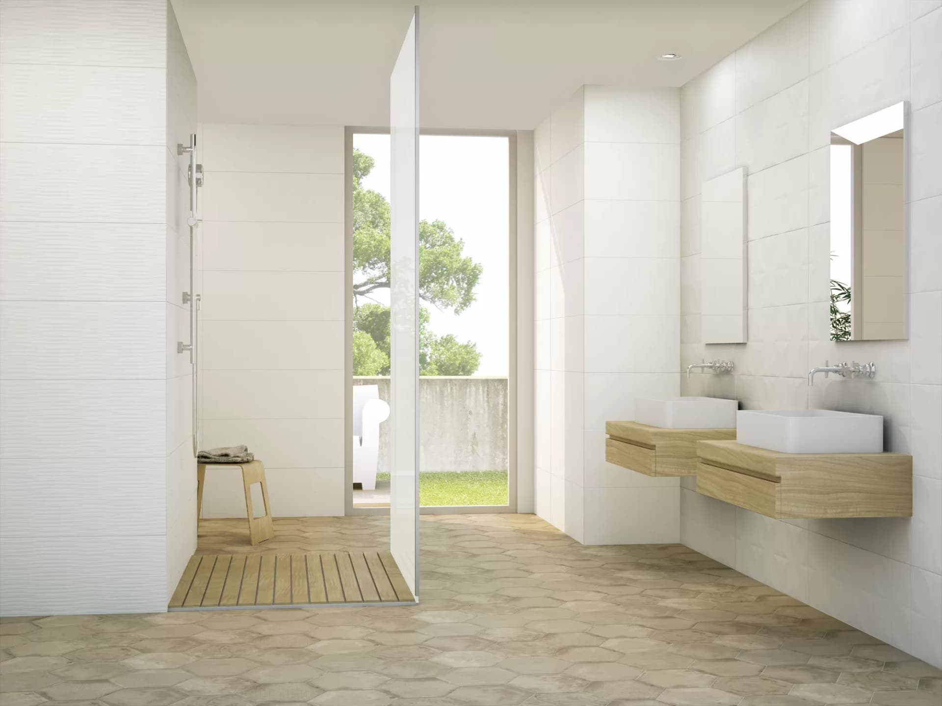 Плитка Albi Blanco Flor 90 31,6x90 — фото 8