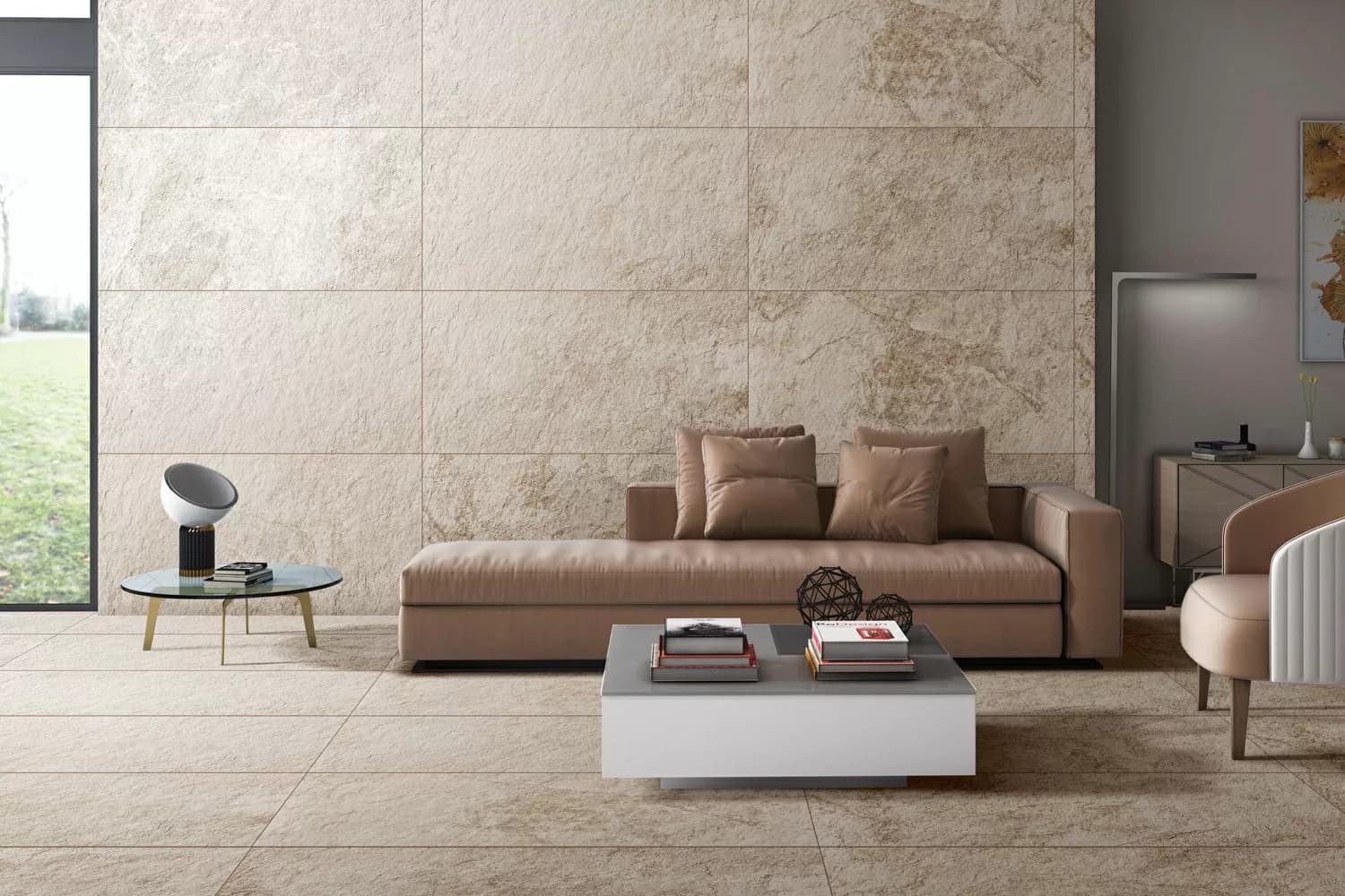 Керамогранит Liv Crema Stonelo Carving 60x120 — фото 6