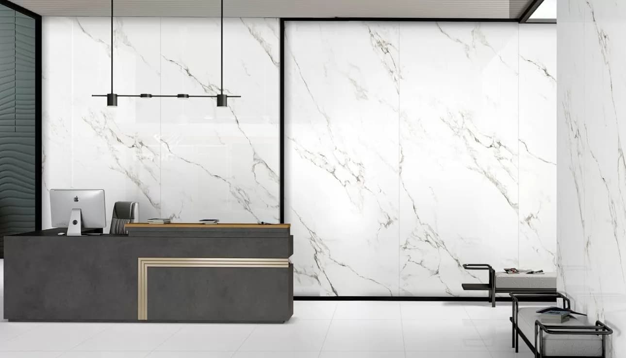 Керамогранит Statuario Super Glossy 120х278 — фото 11