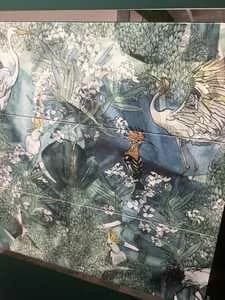 Плитка Панно стеклянное Botanica Rett Decor (3) 75x75 — фото 8