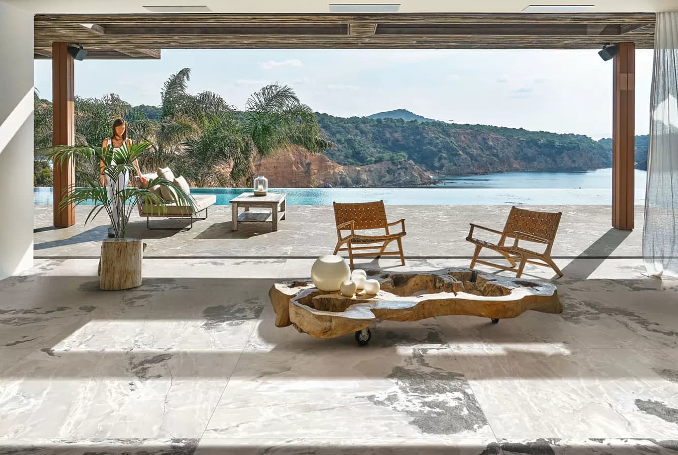 Керамогранит 765470 Onyx&More Silver Blend Glossy 60x120 — фото 17