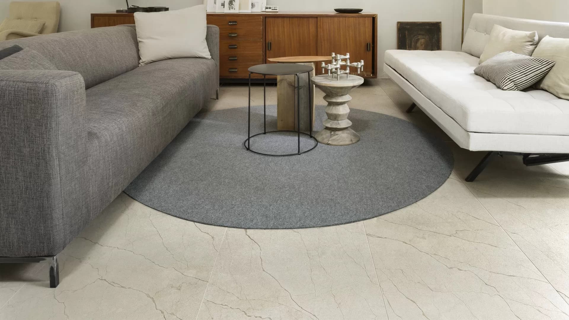 Керамогранит 756203 Stones Arabescato White Glossy RT 80x180 — фото 13